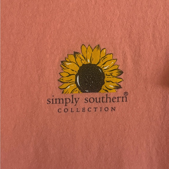 Simply Southern Teacher Sunflower Teachers Plant Seeds Tee size small - Picture 2 of 8